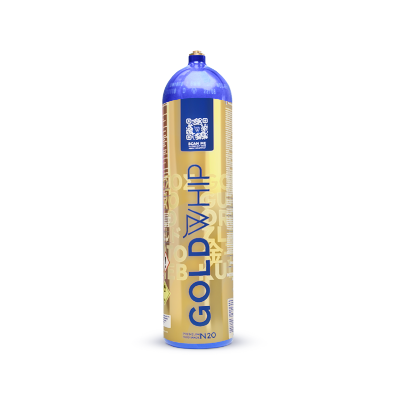 Goldwhip Aluminium 640g Tank