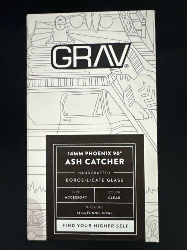 GRAV 14MM PHOENIX 90 ASH CATCHER HANDCRAFTED