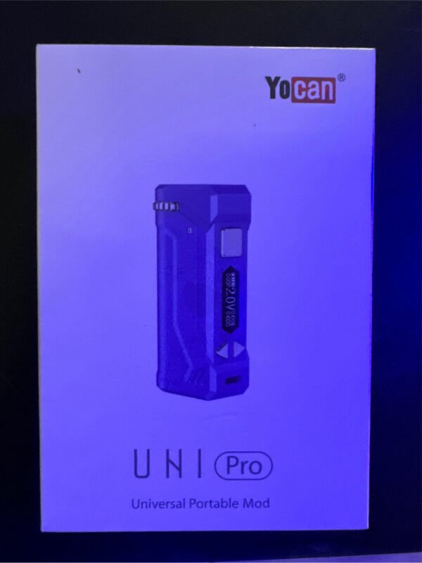 YOCAN UNI PRO UNIVERSAL 650MAH VV BOX MOD PURPLE