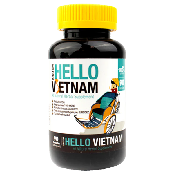BUMBLE BEE KRATOM CAPSULES 90/CT HELLO VIETNAM
