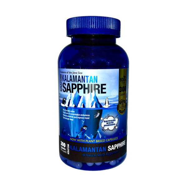 BUMBLE BEE KRATOM CAPSULE 300/CT SAPPHIRE