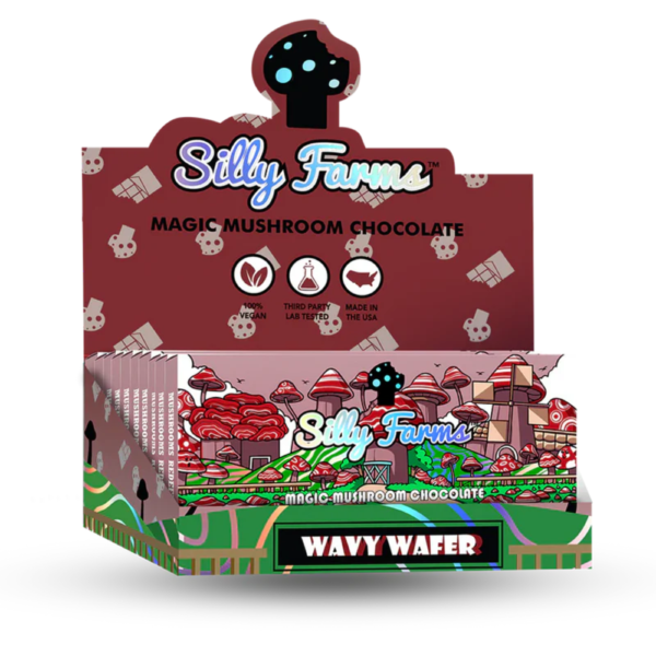 SILLY FARMS CHOCOLATE WAVY WAFER