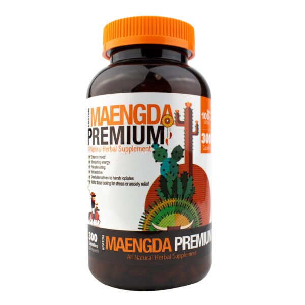 BUMBLE BEE KRATOM CAPSULES 300/CT MAENGDA PREMIUM