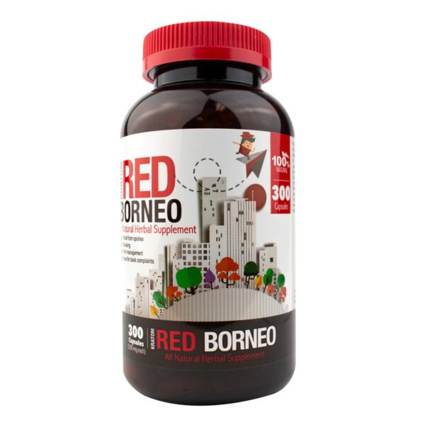 BUMBLE BEE KRATOM CAPSULE 300/CT RED BORNEO